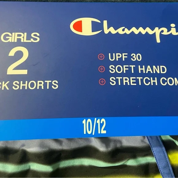 NWT. Champions girls 10/12 girls shorts. - Picture 4 of 4